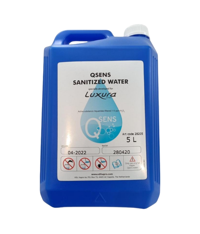 QSENS SANITIZED WATER 5L - Luxura Aquafresh and Aroma