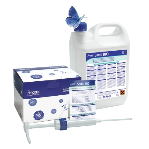Sanit BIO Spezial-Desinfektionsmittel für Solarien NEU - 20 Beutel à 0,05 l