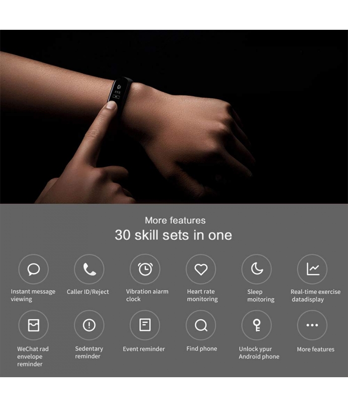 Xiaomi Miband 3 (Black color)- Gift Gifts