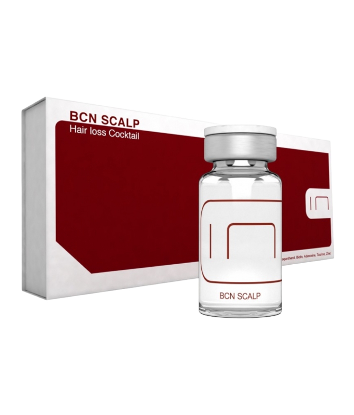 BCN Scalp - Cocktail contre la perte de cheveux Mésothérapie - Principes actifs